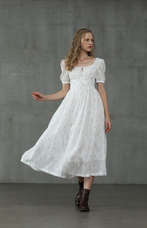 Princess linen dress
