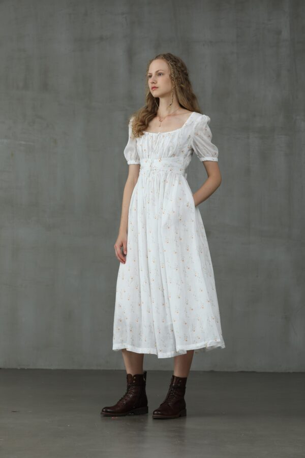Princess linen dress - Image 9