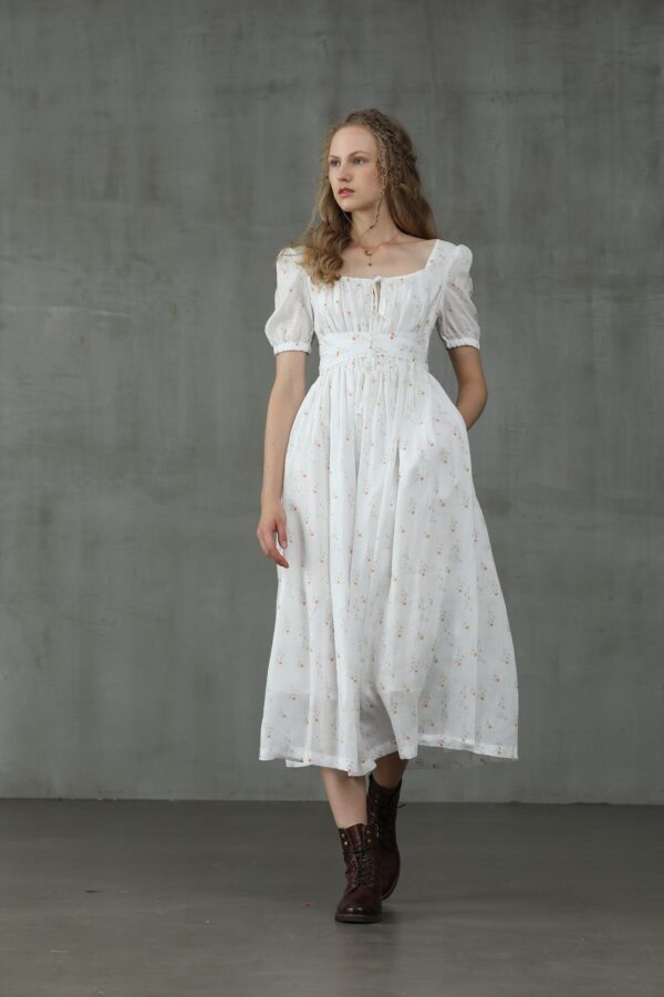 Princess linen dress - Image 10
