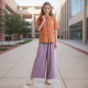 Summer blouse collar design with Half sleeves