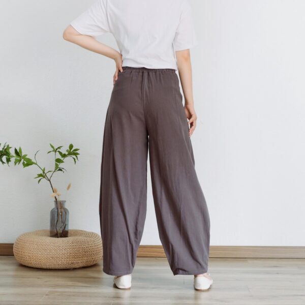Elastic Waist Pants Loose Maxi Pant Custom - Image 4